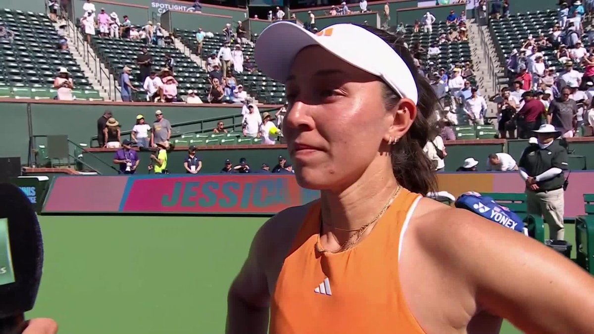 "Nobody beats me five times in a row" 💅 Jessie Pegula | #TennisParadise