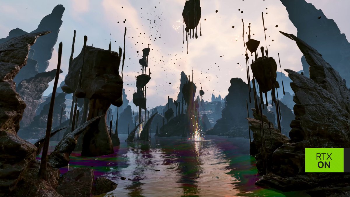 Check out the beauty of StarRupture adding DLSS 4.5! #RTXOn →