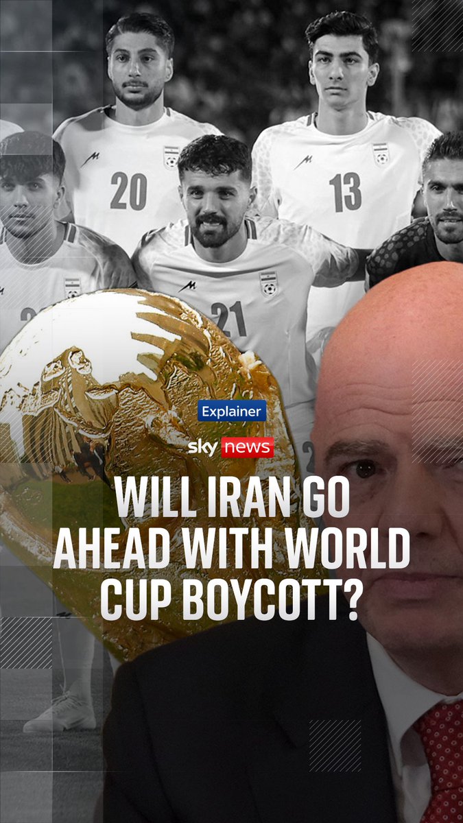Iran is threatening to quit the World Cup, plunging FIFA right into a geopolitical crisis.⁠ ⁠ Sky’s Rob Harris explains why Iran could boycott the tournament - and who could take their place?