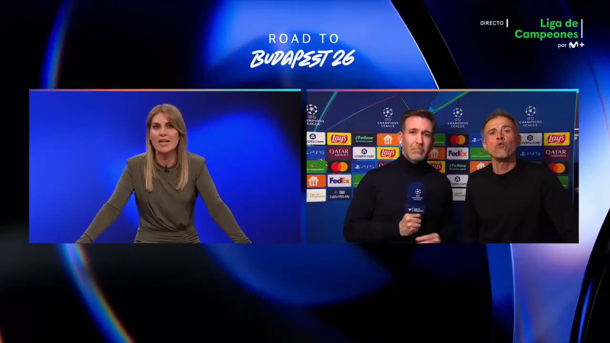 ''Hay que empezar a quitar ya el topicazo...''. Luis Enrique. #UCL #LaCasaDelFútbol