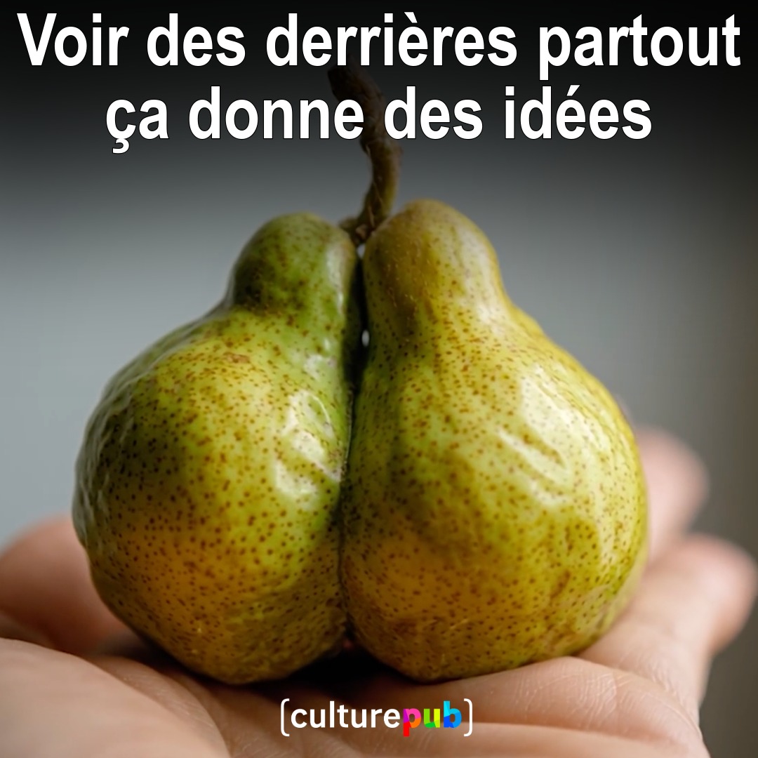 Une campagne suggestive pleine d'humour pour un rappel important 🍑 #actu #CulturePub