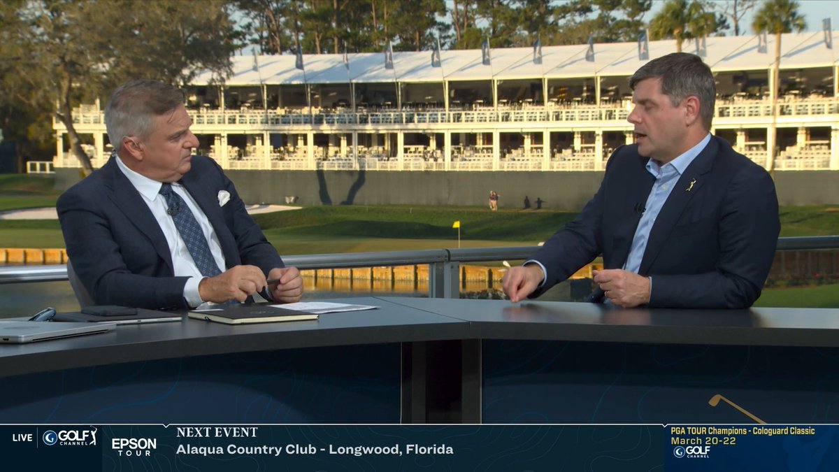 "We're trying to increase the number of elevated events, but that doesn't mean we're going to dramatically reduce the other events that ladder up to that." Brian Rolapp clarifies the plan for more events in bigger markets and what that means for the smaller markets on the PGA Tour.