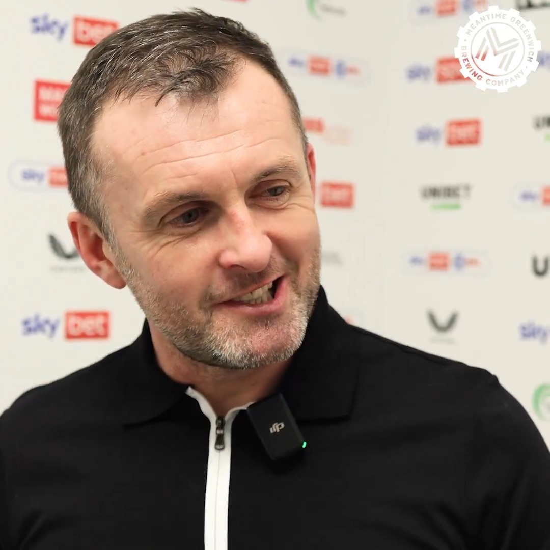 "In terms of a team giving me absolutely everything, defending the box and putting their bodies on the line, it was truly wonderful" 💬 Nathan Jones shares his thoughts following this evening's win at the Riverside Stadium... #cafc