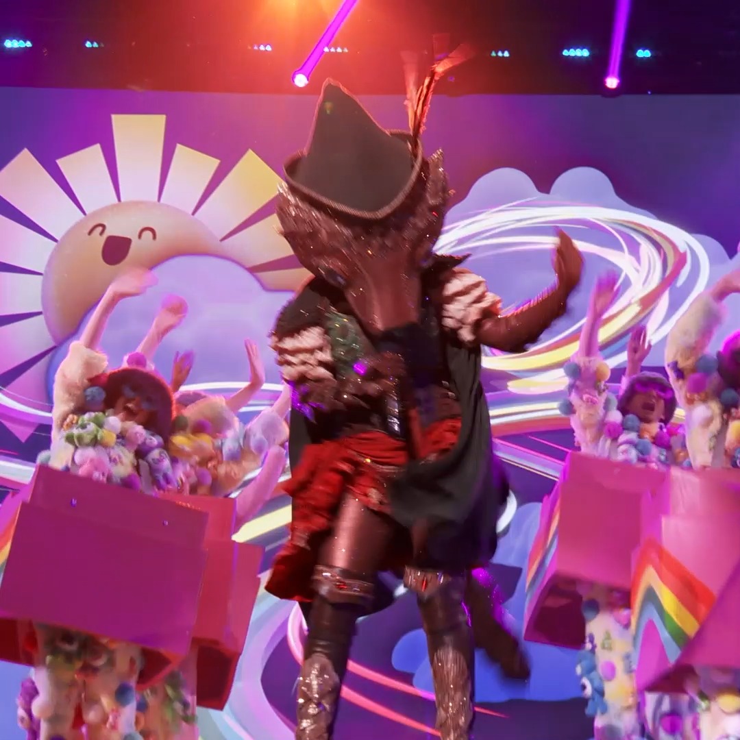 #PangolinMask didn’t just perform — she owned this performance! 🔥 #TheMaskedSinger #CareBears