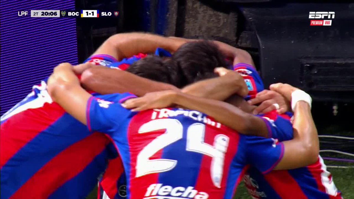 🔥🇦🇷 GREGORIO RODRÍGUEZ PARA EL EMPATE 1-1 DE SAN LORENZO EN LA BOMBONERA.