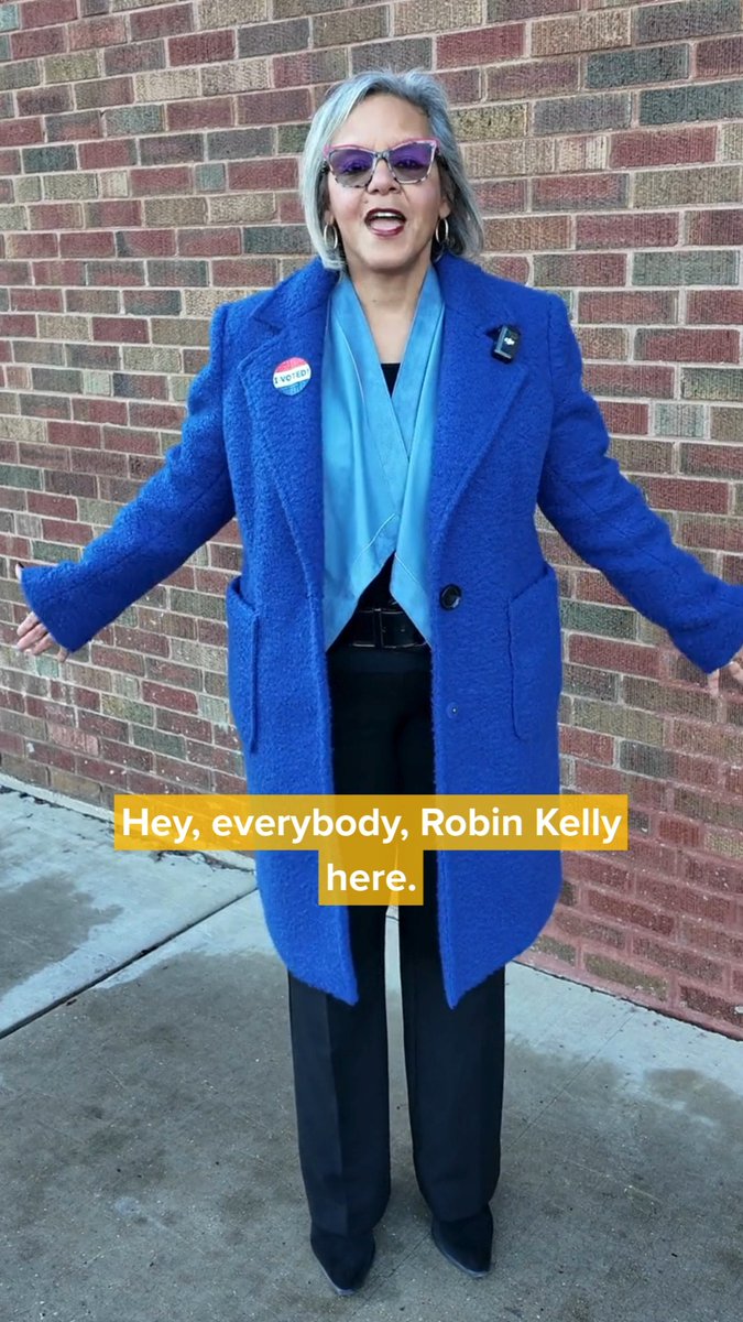 This morning, I voted for a future Illinoisans deserve: ☑️ Higher wages for workers ☑️ Taxes for billionaires ☑️ Medicare for All ☑️ Lower childcare costs ☑️ Stronger Social Security ☑️ No PAC $$ in our elections It’s pretty simple: A vote for Robin Kelly is a vote for Robin Kelly.