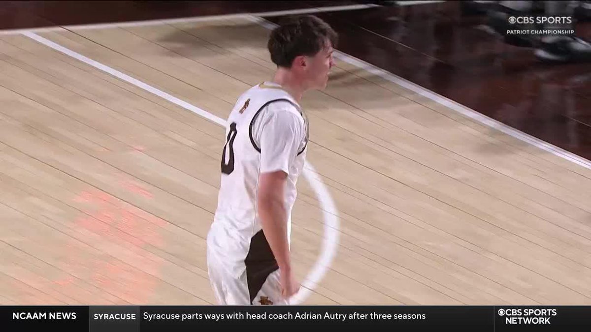 Andrew Urosevic KNOCKS IT DOWN for Lehigh Men’s Basketball 🔥