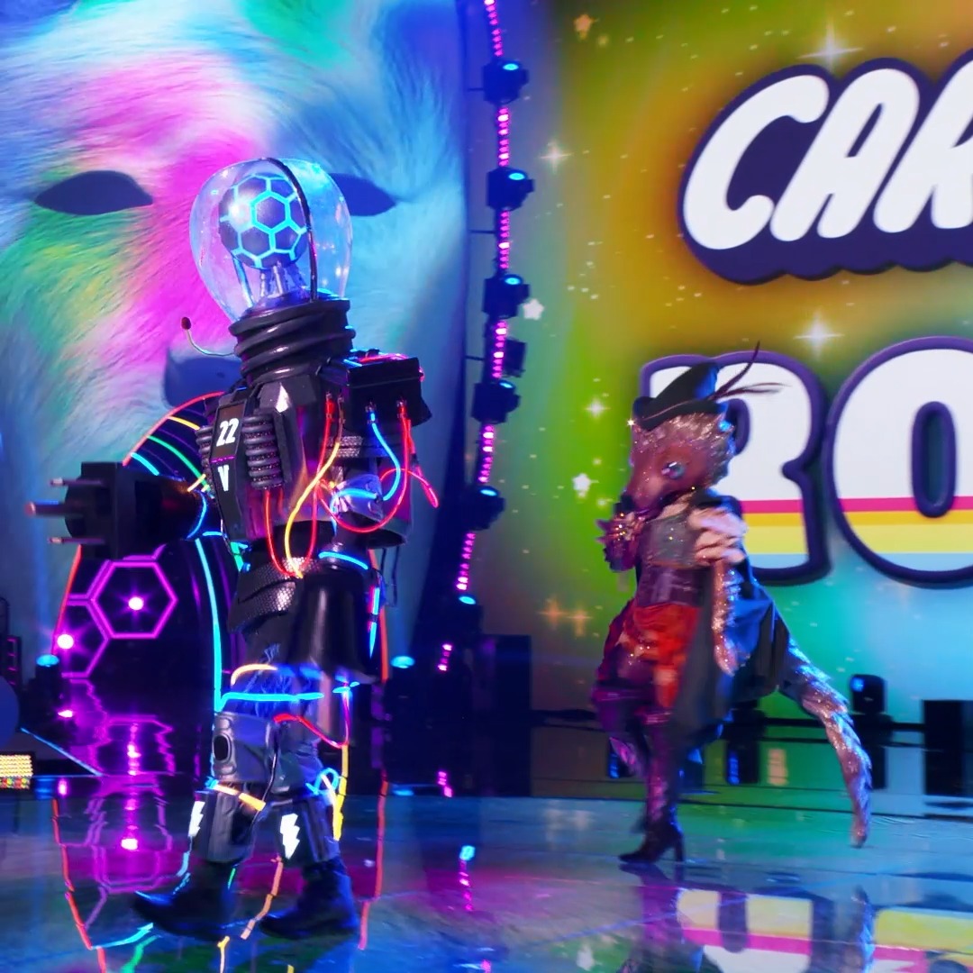 The energy is UP in the room for #HighVoltageMask — make some noise! 📣 #TheMaskedSinger #CareBears