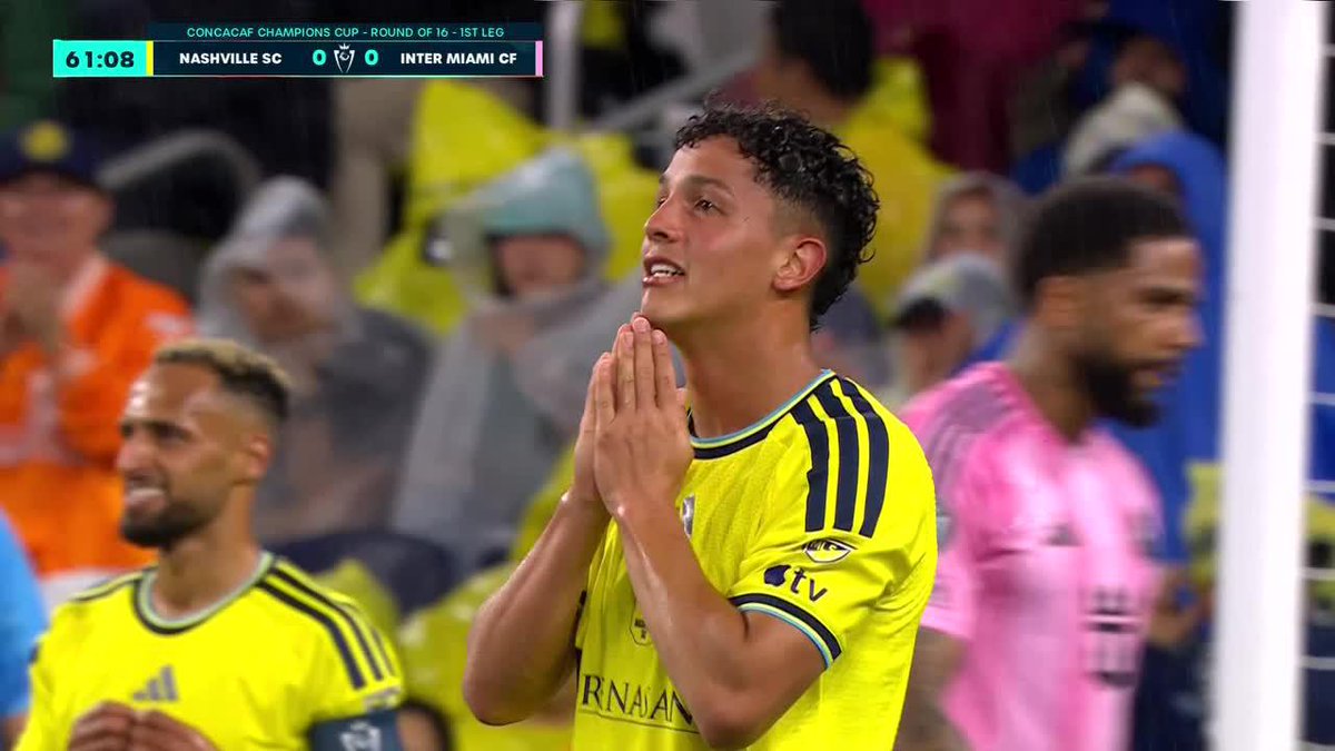 NOOOO WARREN😫❌ El tico falló una clara para poner el primero ante el Inter Miami⚽️ ▶️Todos los juegos de la 🏆Concacaf #ChampionsCup en el Plan Premium de #DisneyPlus