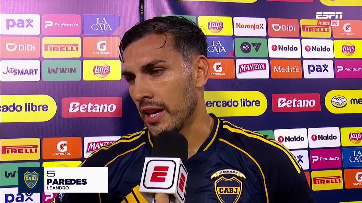 🗣️LEANDRO PAREDES post partido: "Fuimos MUY SUPERIORES, dimos OTRA IMAGEN, estamos por EL BUEN CAMINO".