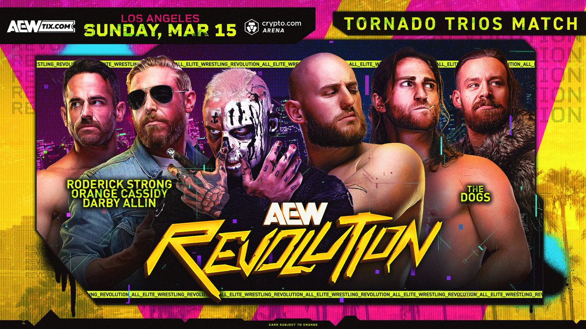 The Dogs called @RoderickStrong out to help with the beat down on @OrangeCassidy, but Strong had a surprise for them! Watch #AEWDynamite LIVE on TBS & HBO Max