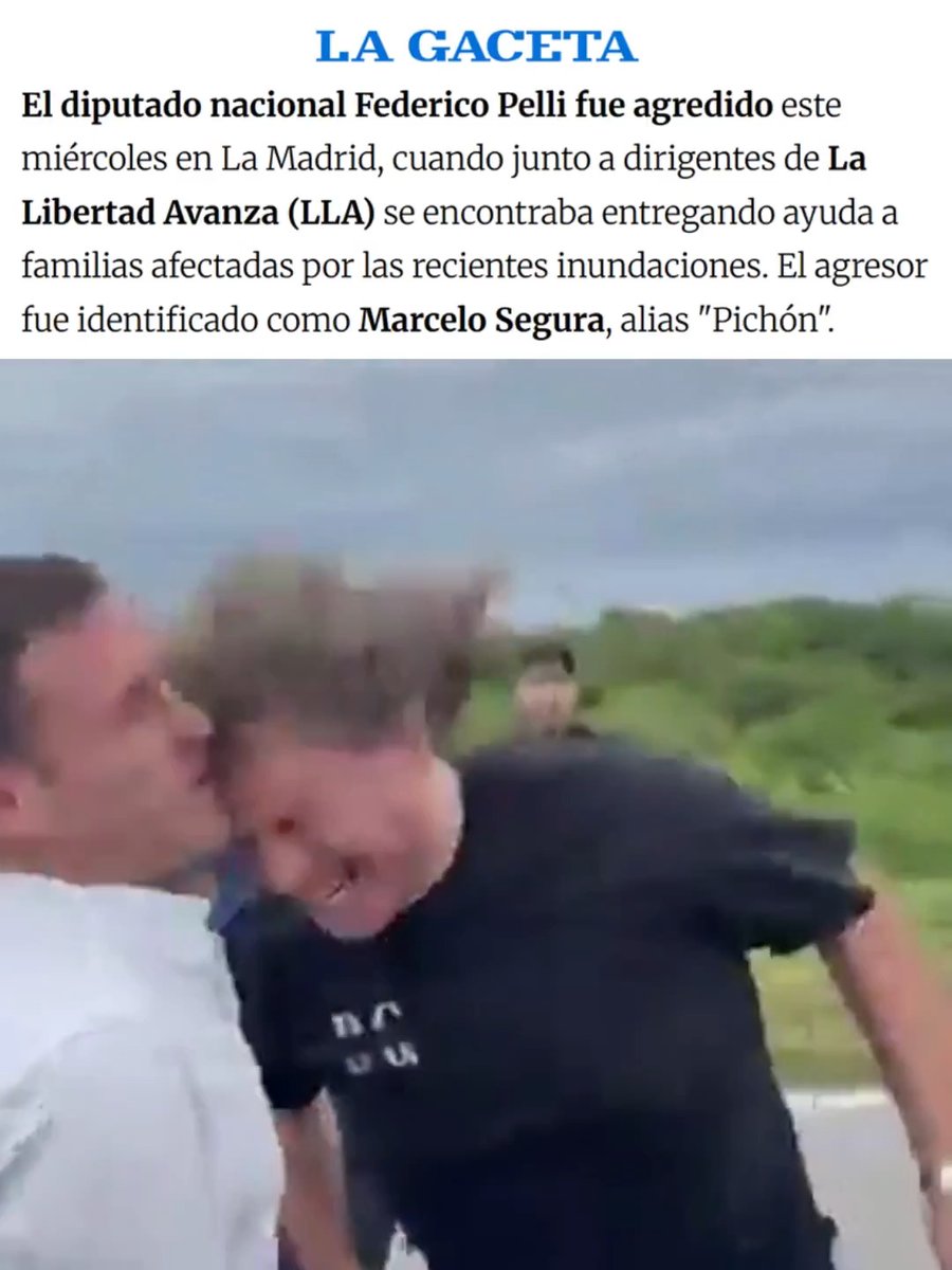 "Federico Pelli": Por la agresión contra el diputado de La Libertad Avanza en Tucumán