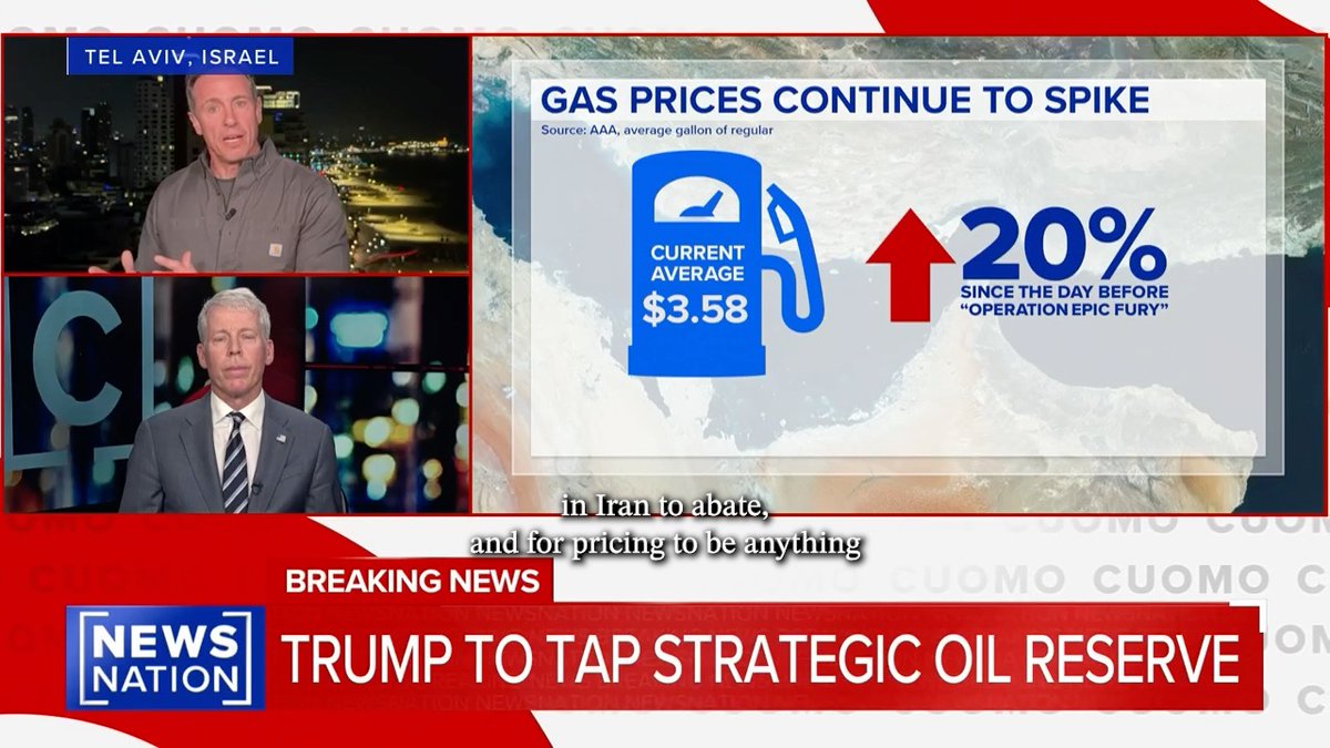 .Secretary Chris Wright on Iran: “After we've defanged the Iranian regime…you will see a surge of investment in the Middle East. You'll see commerce and peace...Massive expansion in energy production, just like we've done in the U.S."
