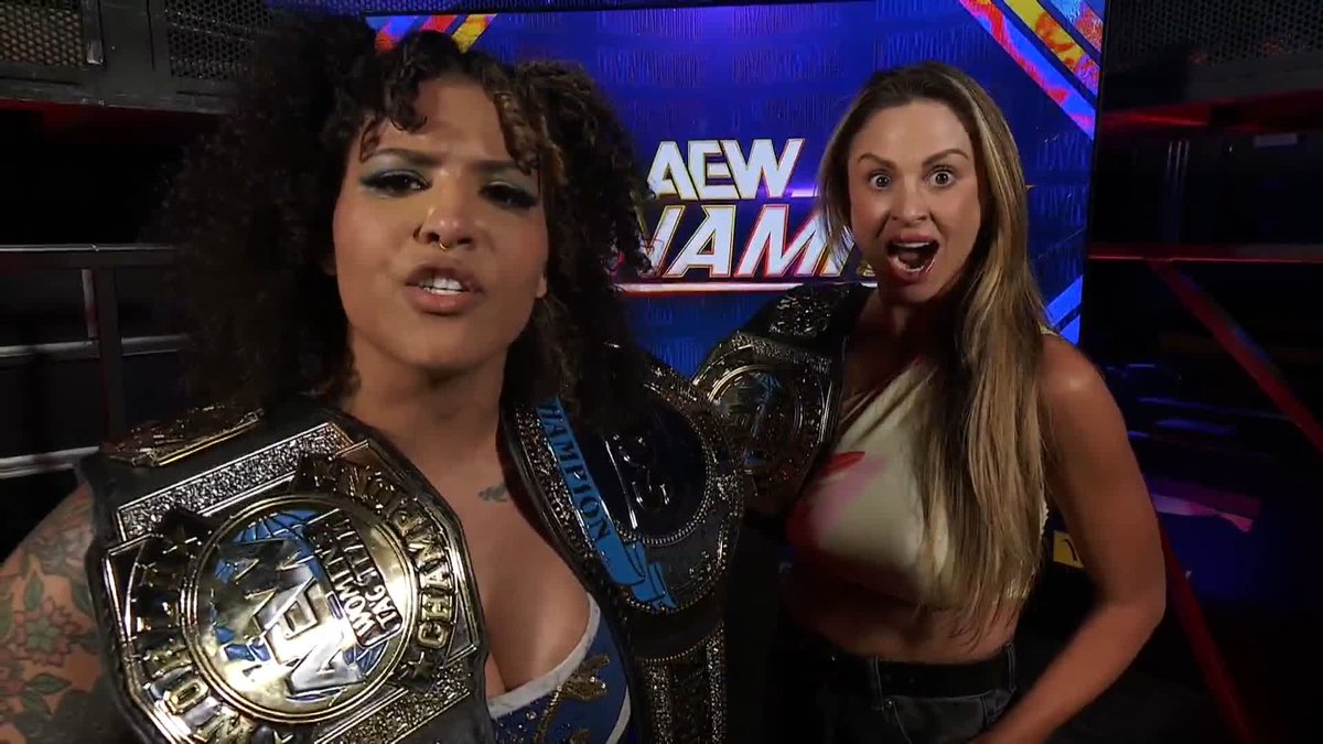The TBS Title stays with Willow Nightingale, and she’s already looking ahead to #AEWRevolution with a challenge for Lena Kross! Watch #AEWDynamite LIVE on TBS &amp; HBO Max