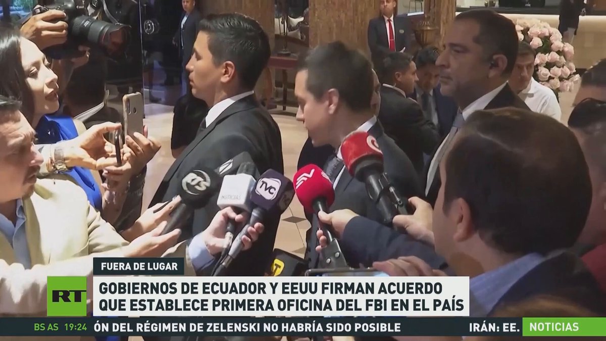 🇪🇨 Experto: No ganamos nada con la presencia del FBI en Ecuador, su eficacia es cuestionada El analista político Alexis Ponce sostiene que Ecuador no se verá beneficiado con la presencia de la agencia estadounidense, cuestionado en su eficacia