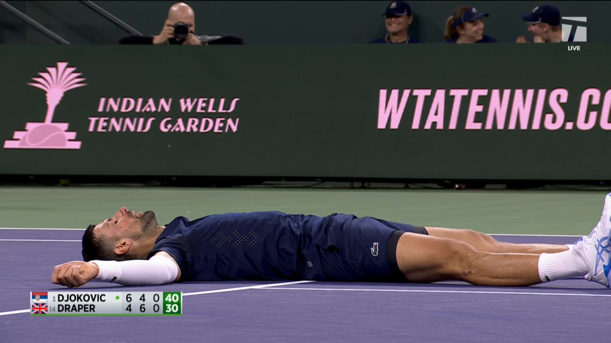 THE BEST POINT YOU'RE EVER GONNA SEE ON A TENNIS COURT 🤯 SIMPLY OUTRAGEOUS FROM NOVAK AND JACK!! #TennisParadise