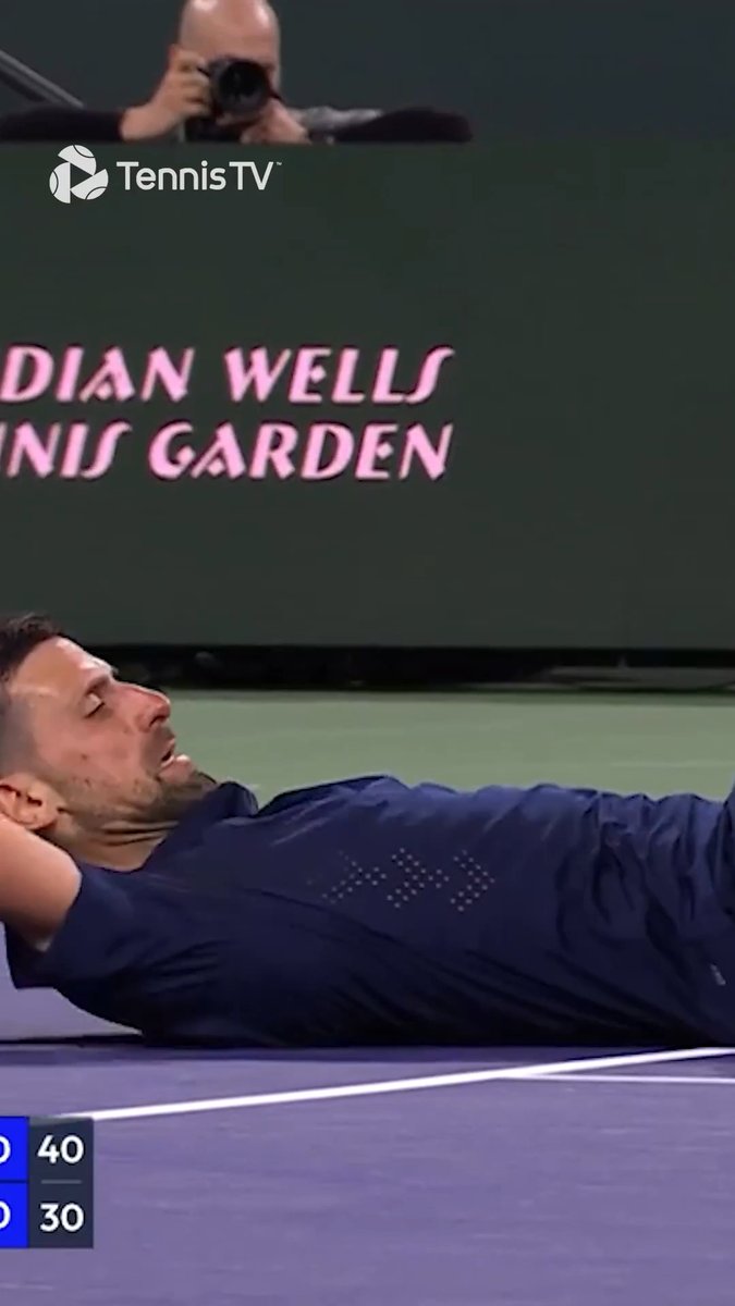 INSANITY 🤯🤯🤯 Just sit back and enjoy Novak Djokovic and Draper defying logic!!! BNP Paribas Open | #TennisParadise
