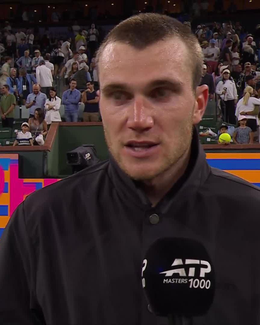 "I'm just incredibly proud of myself"🔊 It's great to have you back jack draper #TennisParadise