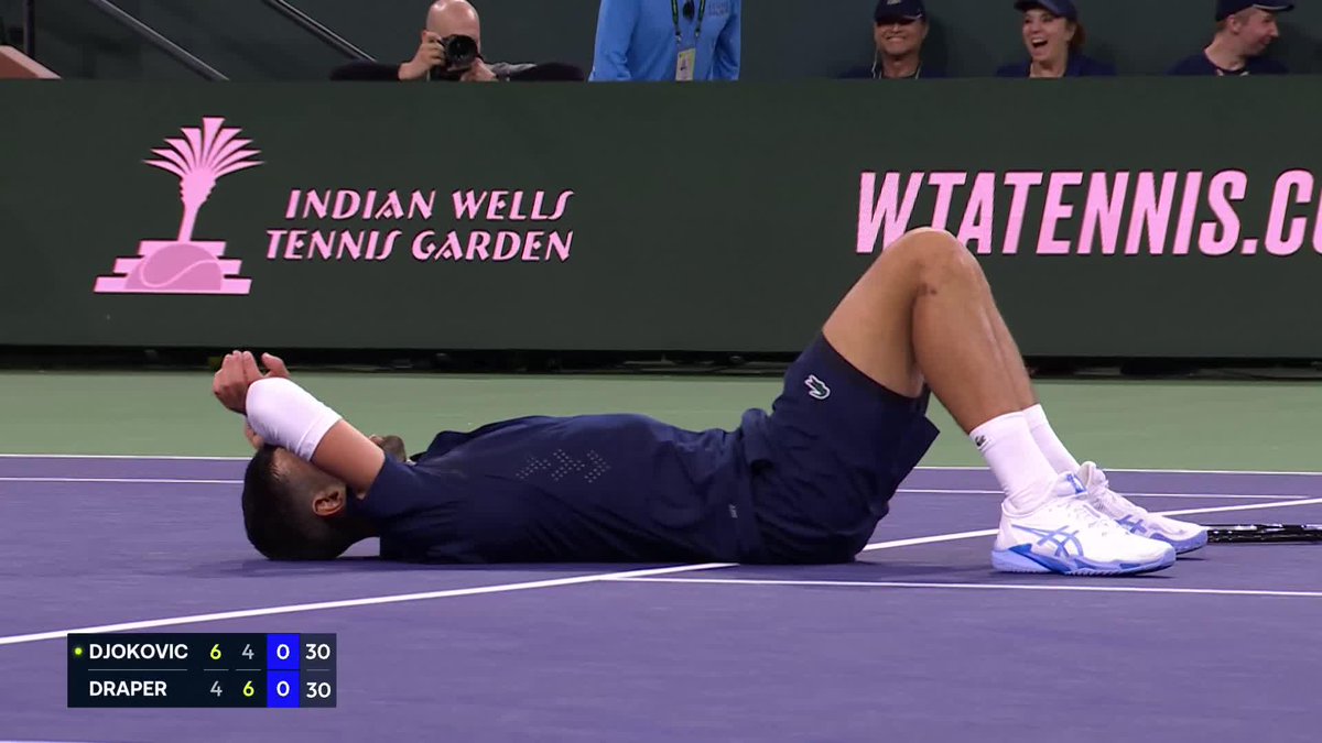 ¿EN SERIO TIENE 38 AÑOS? 😱 Lo de Djokovic es una LOCURA señoras y señores 🤯 Por favor, disfruten esto tanto como nosotros 🔥