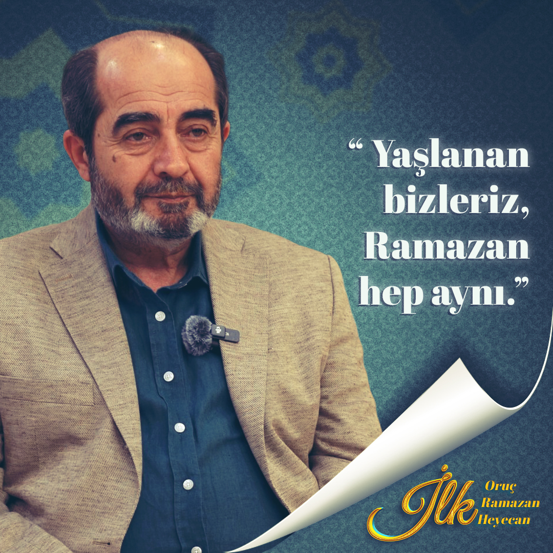 "Ramazan ile birlikte rızkı verenin kim olduğunu kabul etmiş oluyoruz. Rabbimiz izin verdiği sürece yiyebiliyoruz. Ramazanın hikmetinden, sırlarından biri de budur." İlk Oruç, İlk Ramazan, İlk Heyecan'ın konuğu Dr. Ömer Demirbağ.