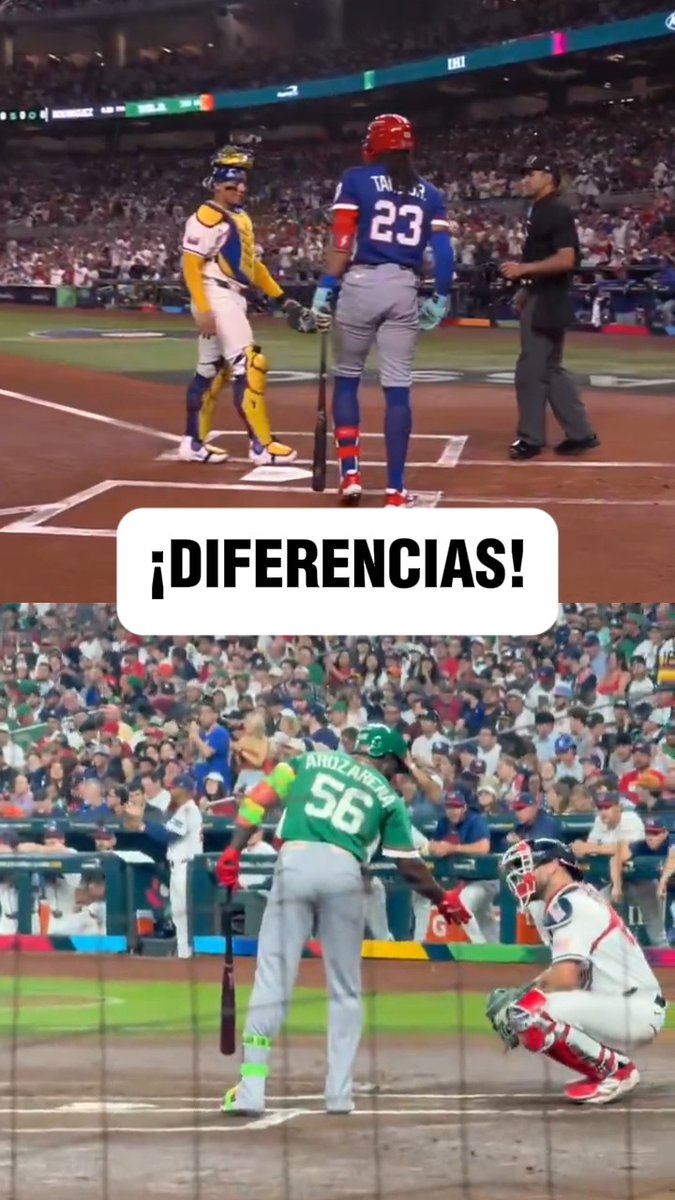 ❤️ Sin importar la rivalidad, Fernando Tatis Jr. y Willson Contreras se dan un fraternal abrazo 💔 Cal Raleigh no quiso saludar a Randy Arozarena pese a ser compañeros de equipo 😱 Diferencias en el Clásico Mundial de Béisbol