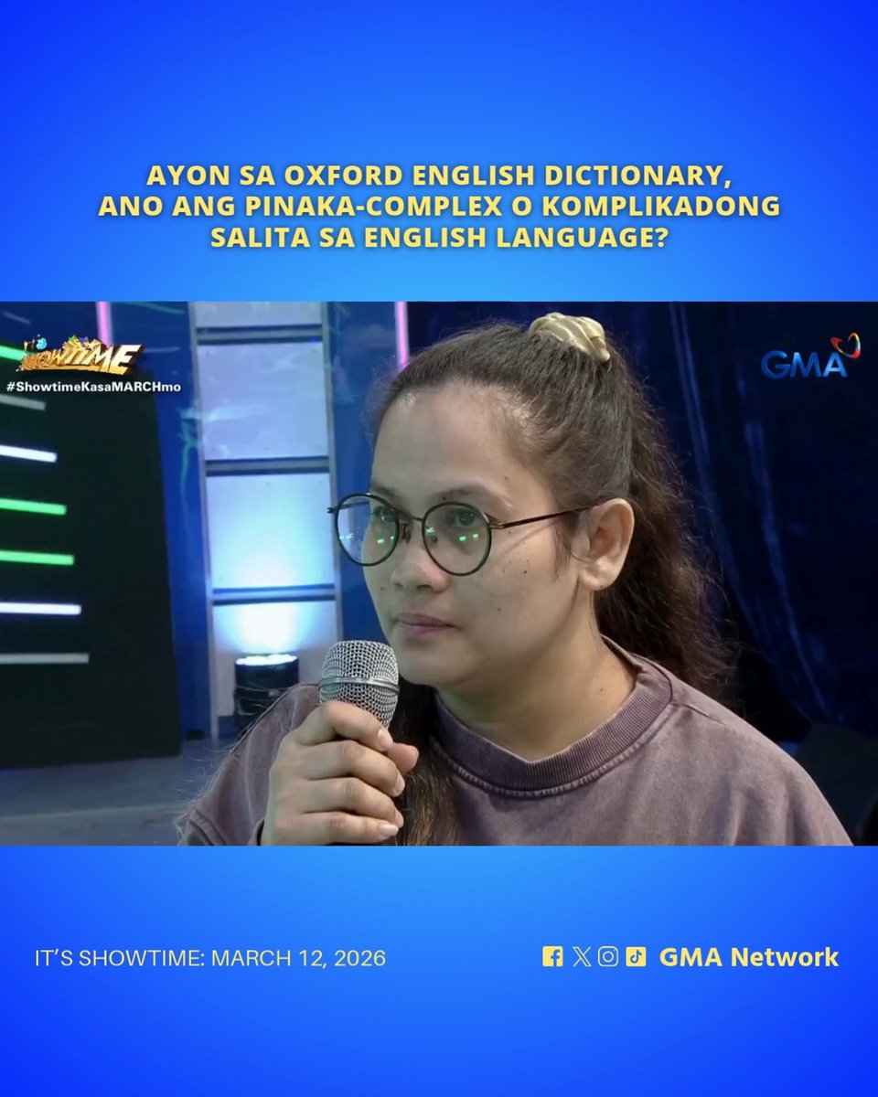 #ItsShowtime #Highlights: Ang salitang Ingles na ito ay tatlong letra lamang at may 645 na kahulugan. Masagot kaya ito ni Ate Irene? Watch #ItsShowtime every 12:00 p.m. from Monday to Saturday on GMA. For more videos, visit: Watch the full episodes of your favorite GMA shows on the new GMA Play app. Download now on Google Play and App Store. Also available on and Android TVs!