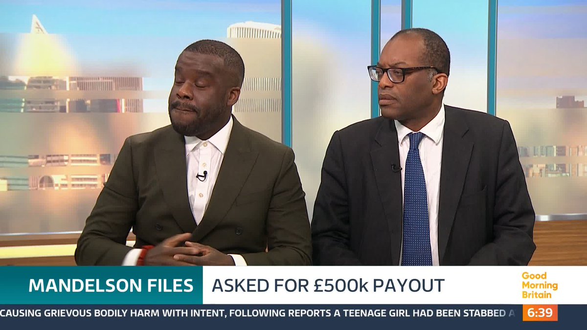 Newly released documents reveal that Lord Mandelson initially sought a £547,201 payout after being sacked as US Ambassador due to his links to Jeffrey Epstein. He eventually settled for £75,000. Kwasi Kwarteng discusses what happened when he was sacked from the cabinet.