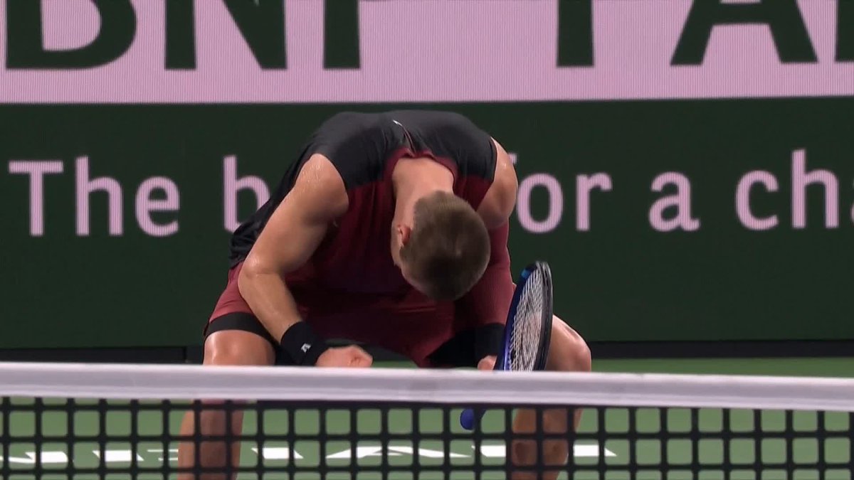 The moment Jack Draper beat Novak Djokovic for the first time in his career 🤩