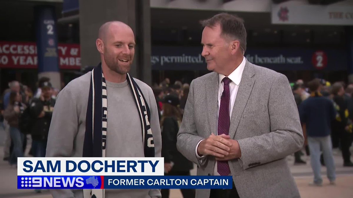 As the Blues look to bounce back from their Opening Round loss to the Swans, former Carlton co-captain Sam Docherty joins #9News to respond to recent controversial comments, and being dumped from a club function.