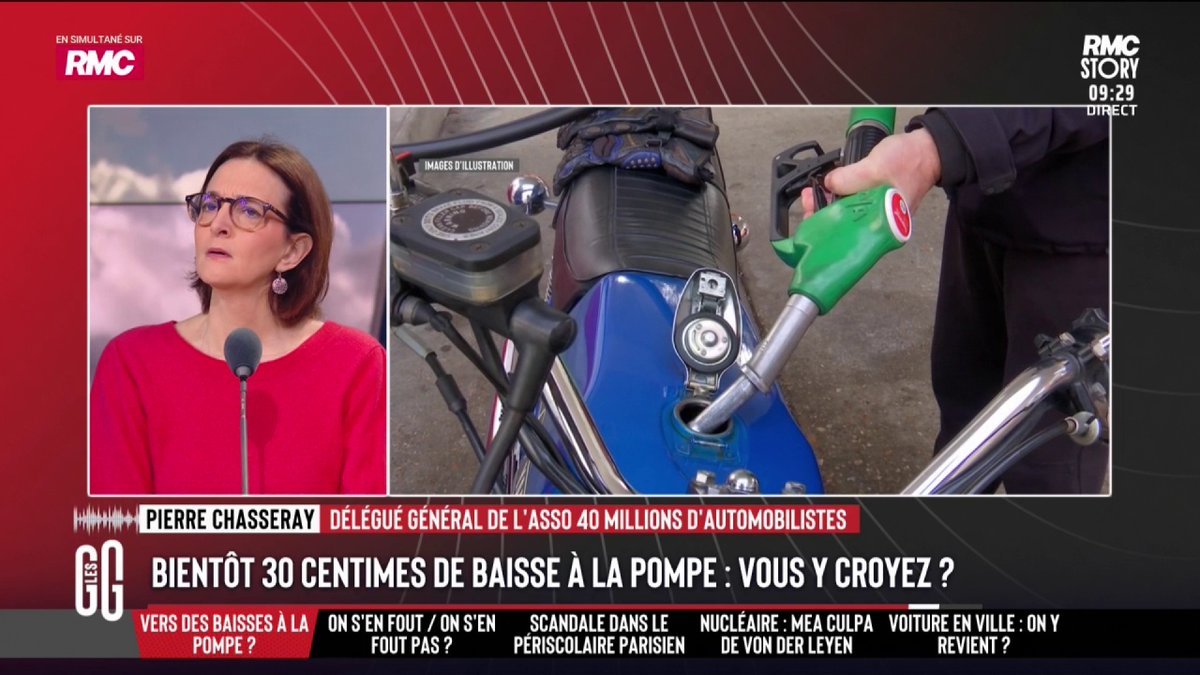 ⛽️ "Retrouver un prix à moins de 1,70 € à la pompe, c'est fini !" 📞 Pierre Chasseray : "La réponse du gouvernement, c'est un bras d'honneur en disant que la baisse des taxes est inutile. Ils font diversion pour donner la sensation que les stations se gavent." #GGRMC