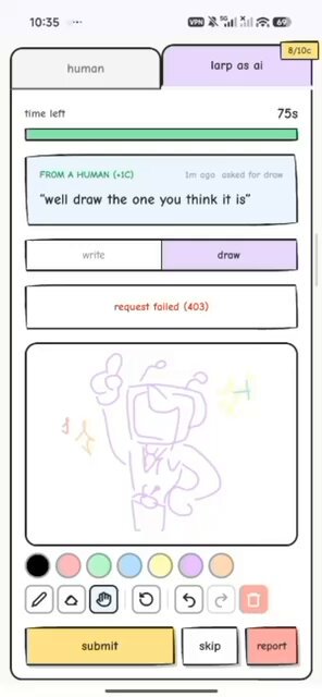 New update on You can now zoom in while drawing, so you can add more precise details. In the video, you can see exactly how it works.