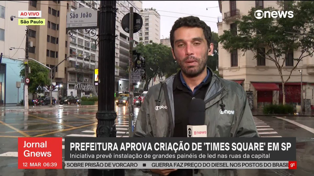 A Prefeitura de São Paulo aprovou a construção da "Times Square" da cidade. Foram 8 votos a favor e 6 contrários. ➡ Assista: #GloboNews #JornalGNews #SãoPaulo #TimesSquare