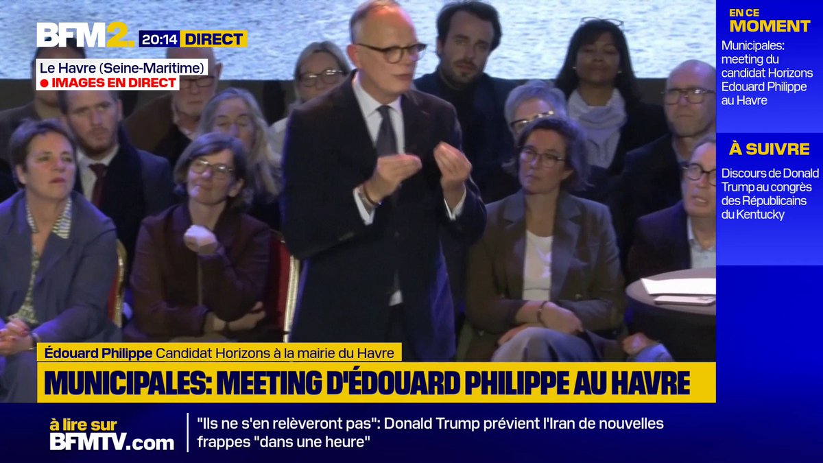 Édouard Philippe a très très peur de perdre la mairie du Havre C’est bien