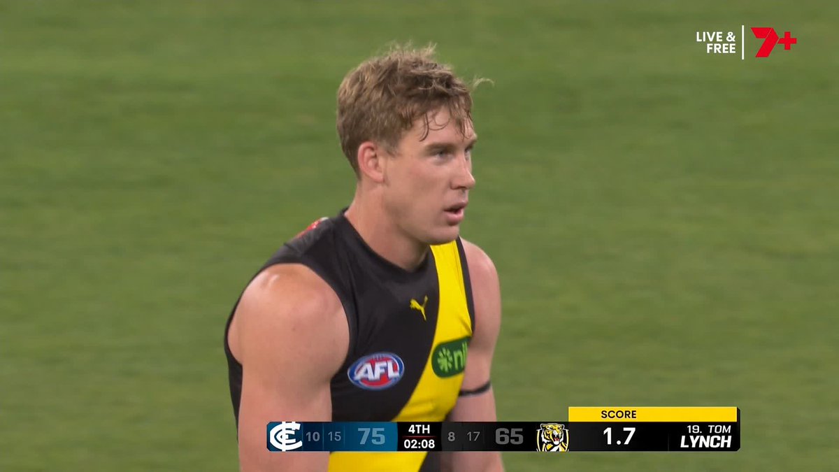 FOUR. POINT. GAME. #AFLBluesTigers