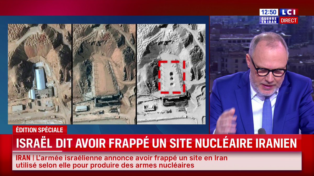 🔴 Israël affirme avoir ciblé un site nucléaire en Iran