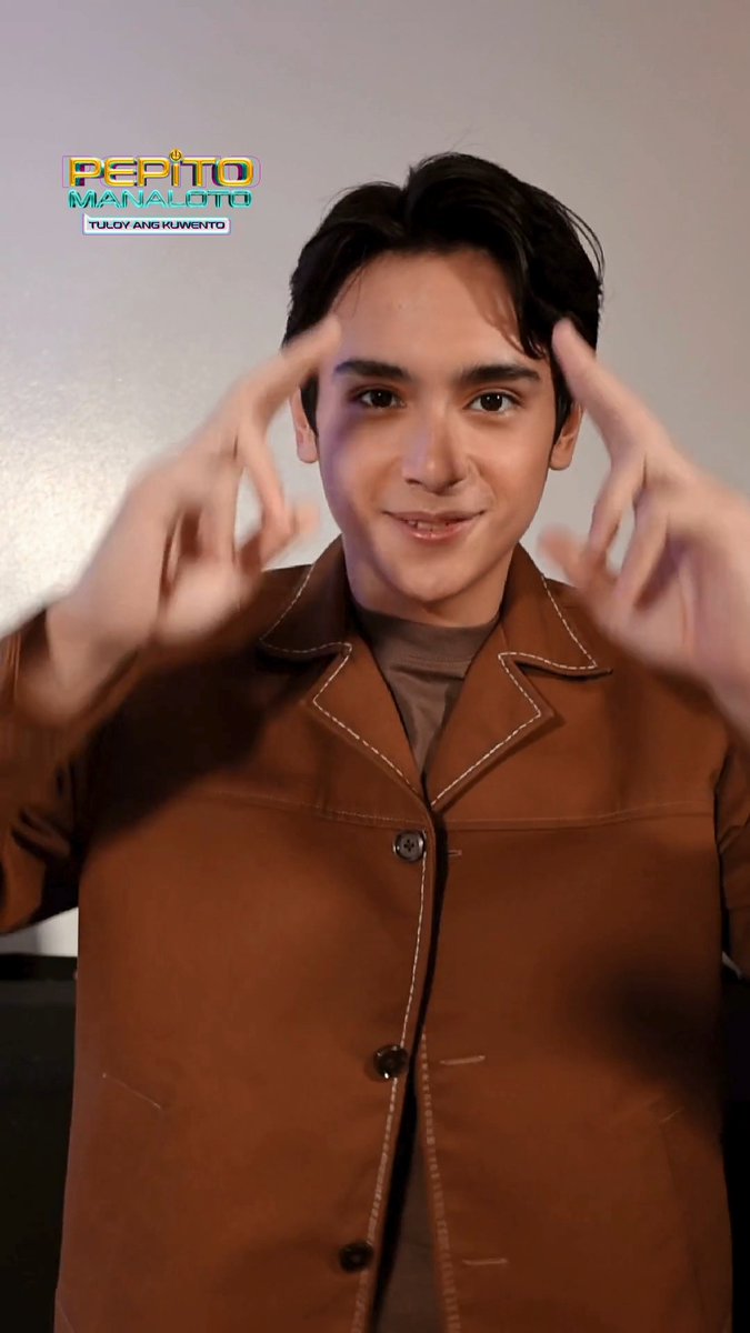 #GMAPBBCollab Kapuso 2nd Big Placer #HeathJornales, may special message para sa #PepitoManaloto fam! 💬✨ Watch #PepitoManaloto every Saturday, 7:15 PM on GMA! ✨