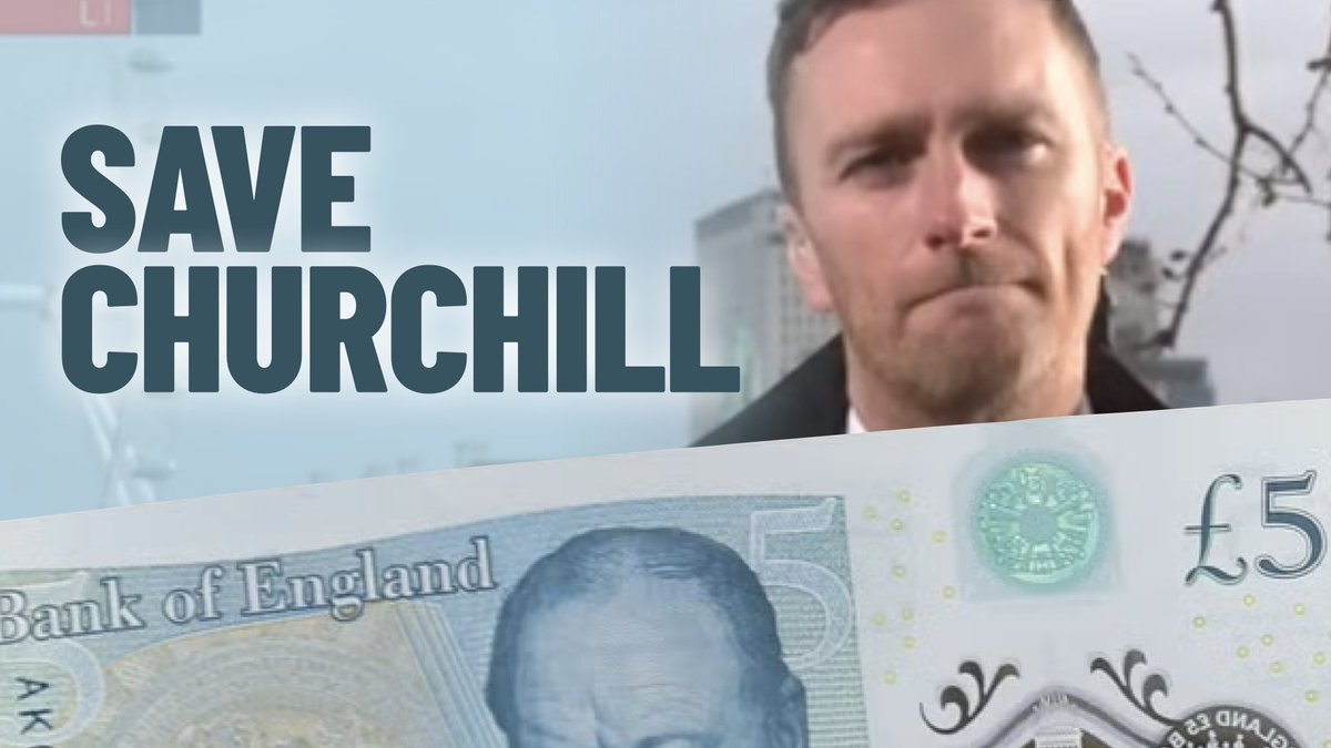 The Bank of England is a disgrace for wanting to replace Churchill with ‘wildlife’. As Churchill himself said, “A country that forgets its past has no future.” He has earned his place on our £5 note. Join our campaign to stop this mad idea.