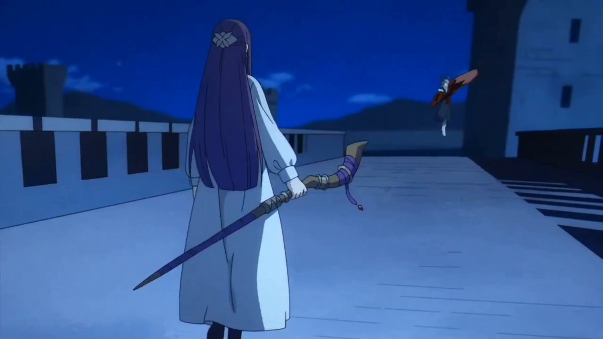 Kouki Fujimoto (藤本 航己), who debuted as storyboarder and episode director on Frieren S1 Episode #9, is also back again as SB/ED for Season 2 Episode #8. He also animated this amazing sequence himself. 🔥