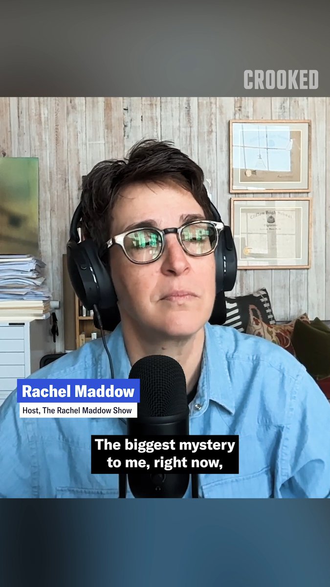 Rachel Maddow thinks Trump should give better advice to oil tankers than "get some guts."