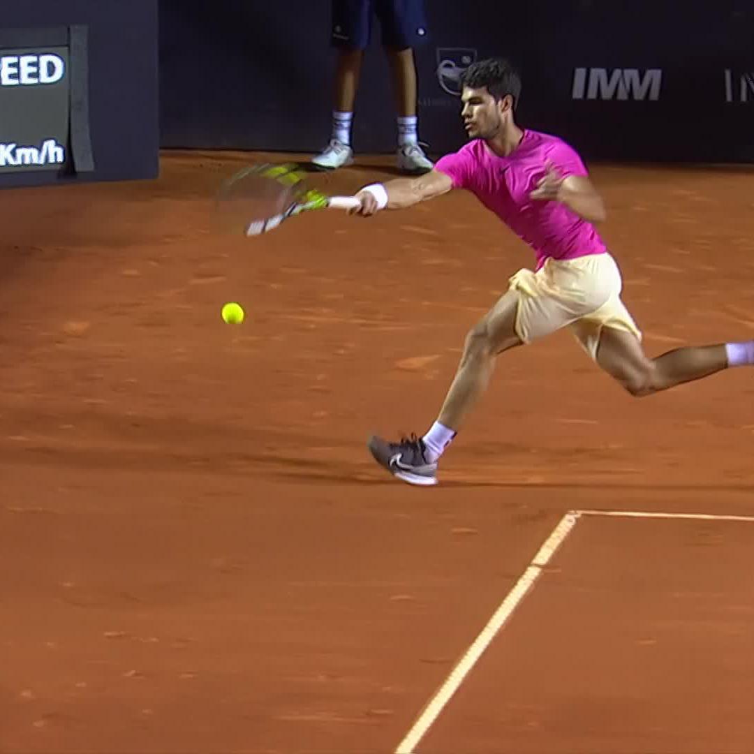 Cuando Norrie intentó robarle un punto a Alcaraz de la forma más asquerosa posible. Hasta marcando una bola que no es. Prepárate para esta noche, vamos a por ti.