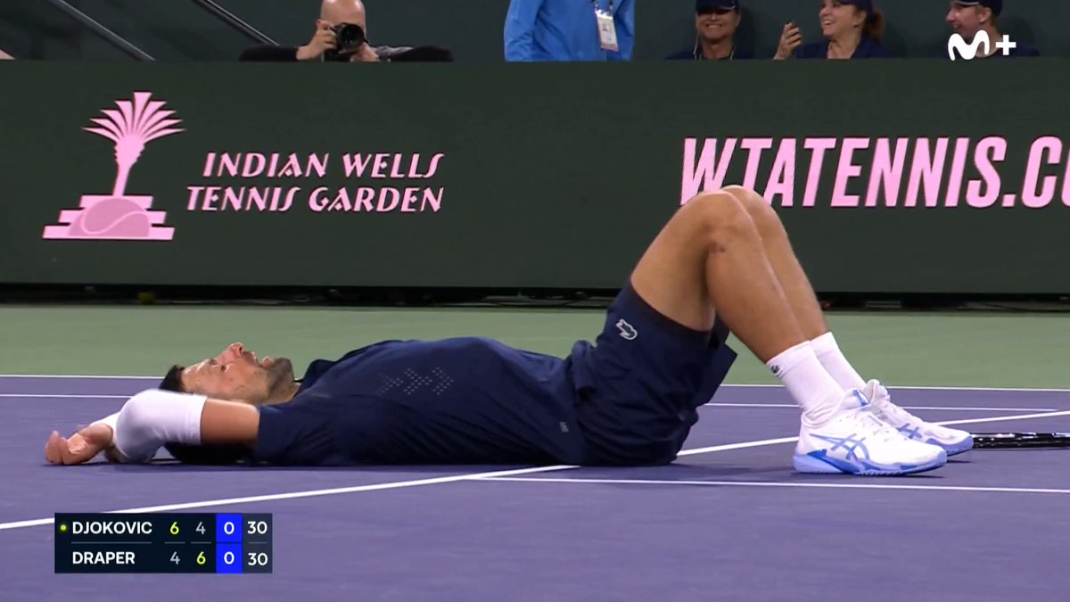 ðð ððððð ð¿ðð ðððððð ð³ ¿¿¿3â£8⣠años??? Las cosas de Djokovic. #LaPistaDelTenis
