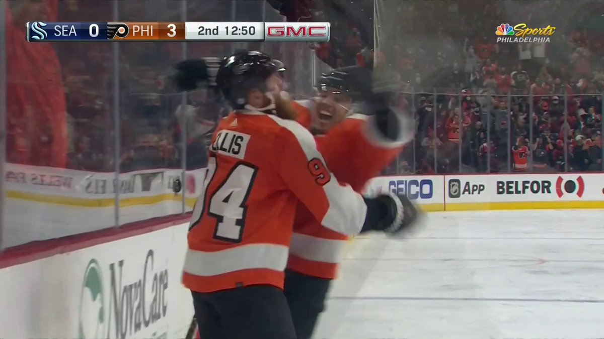 Flyers #94- Ryan Ellis, D (2021) - 4 Games, 1 Goal, 4 Assists