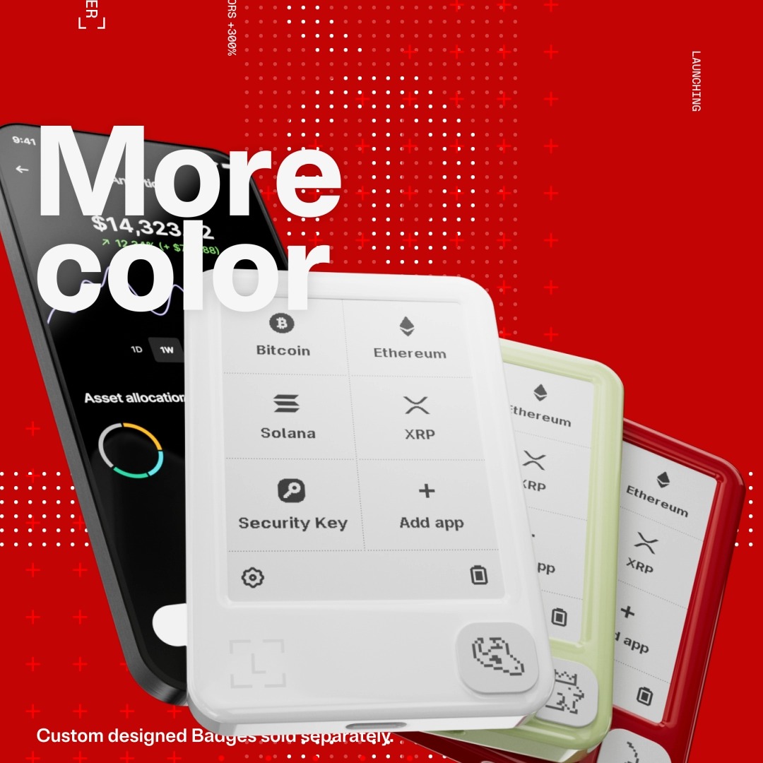 Ledger's got big news for you 👀 New colors. A new chapter for the Ledger Wallet™ ecosystem. Watch the trailer for this first episode 🎬