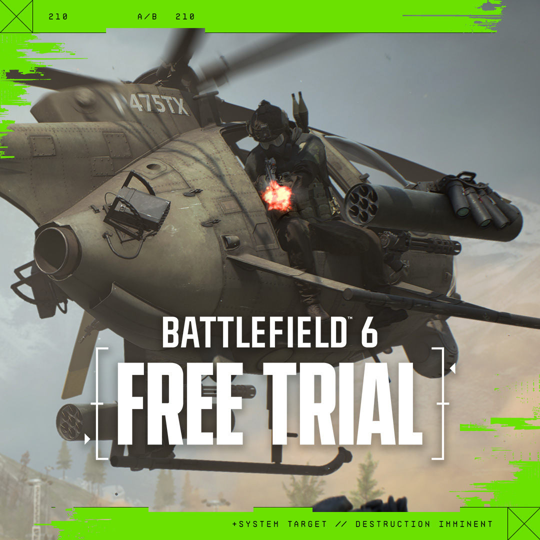 4 MAPS. 6 MODES. 1 FREE WEEK. The battlefield is open 💥 March 17–24.
