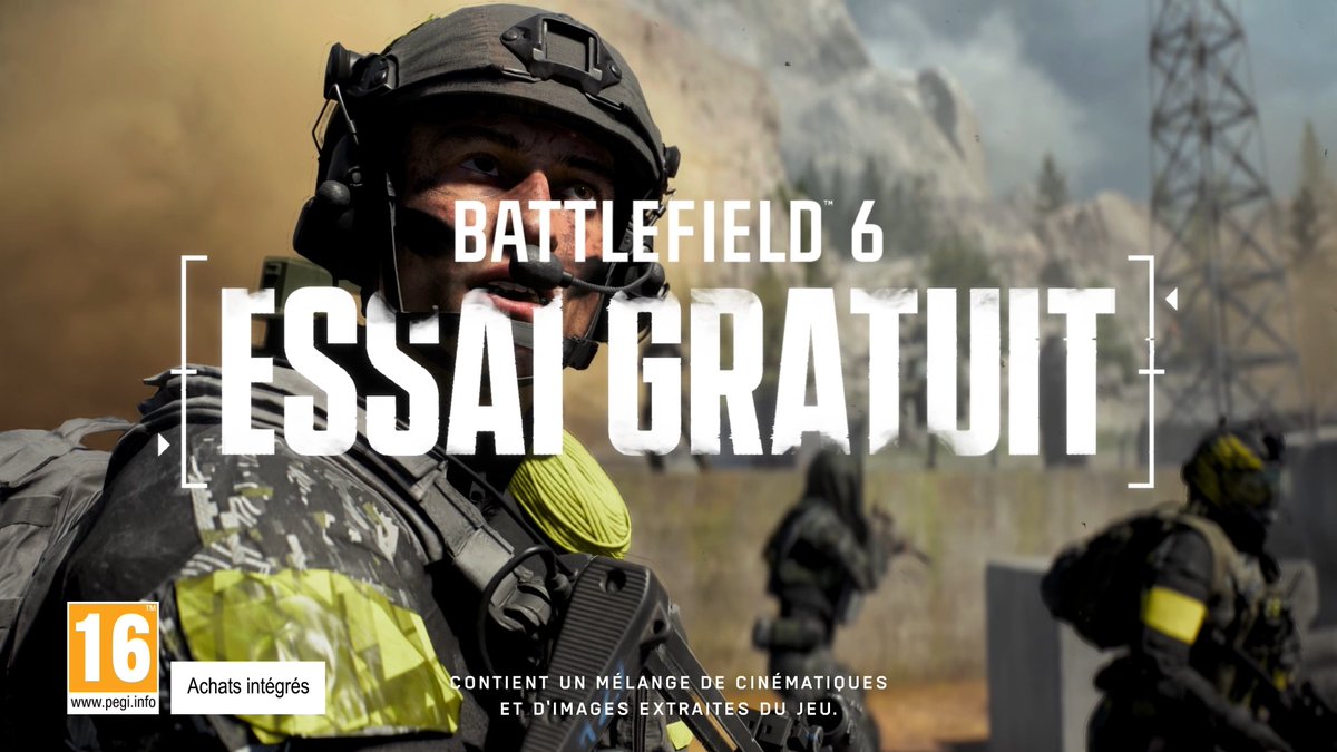 4 CARTES. 6 MODES. 1 SEMAINE GRATUITE. Du 17 au 24 mars, le champ de bataille est ouvert 💥 #Battlefield6