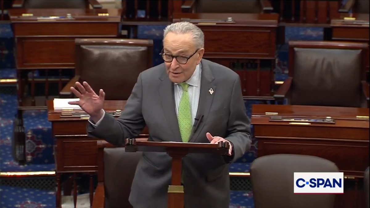 WATCH IN FULL: Sen. Schumer and Leader John Thune debate ongoing DHS shutdown: