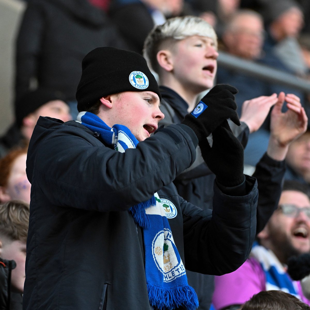 👏 An incredible take-up so far on our Bring a Friend initiative! 🏡 Join over 15,000 at the Brick Community Stadium this weekend. 👇 #wafc 🔵⚪️