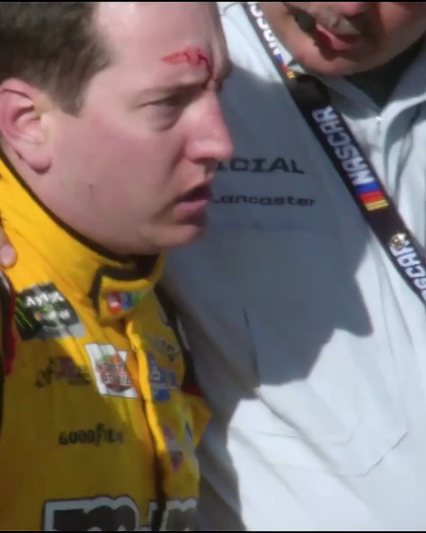 Things can get heated at Las Vegas Motor Speedway. 👀