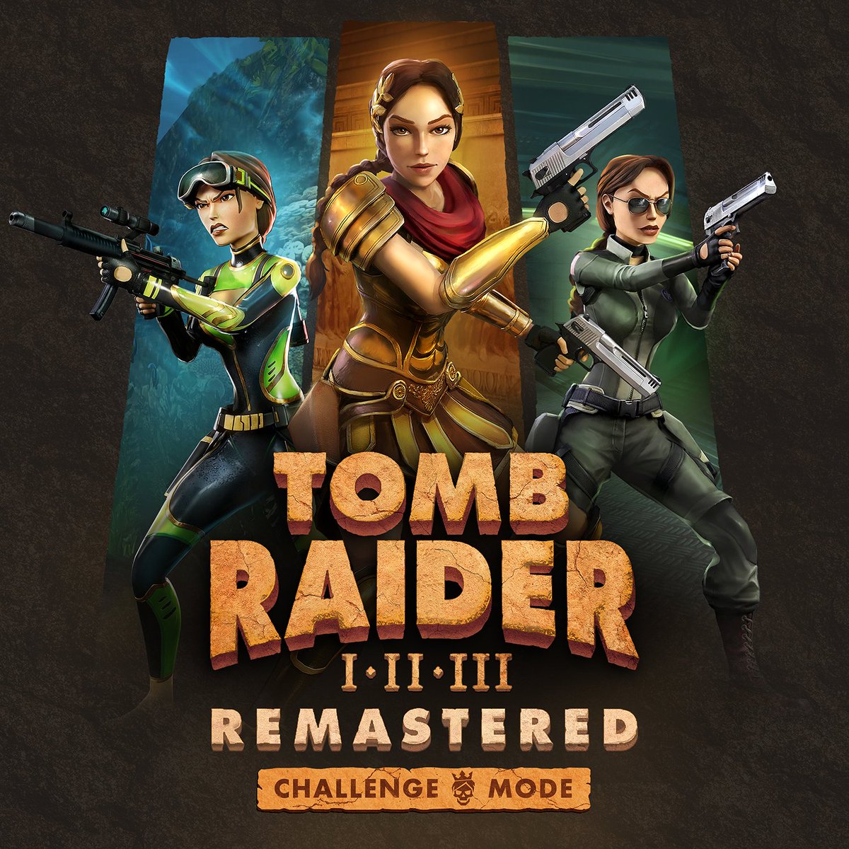 Lara's Newest Challenge (Mode) is Out Now! Get 50% off on most platforms during our launch sales 🥳 Tomb Raider I-III Remastered has New Outfits, New Challenge Mode, and is now playable on New Platforms Switch 2, Google Play, and iOS #ChallengeMode