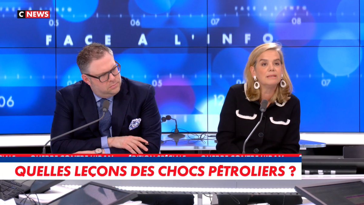 📺 « Il y a des gisements de pétrole conventionnel en France. Or, la loi Hulot, votée par Emmanuel Macron, interdit toutes nouvelles licences d’exploitation, qualifiée de crime contre la nature. Pourquoi en acheter aux autres alors ? » Gabrielle Cluzel sur Face à l’Info (CNEWS)